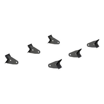 Aries Offroad ActionTrac 6 Pack Mounting Brackets (Black) - 3025176